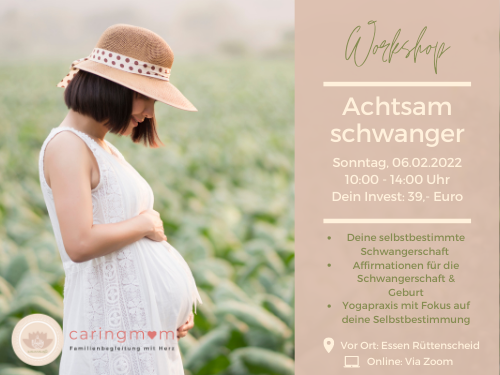 Workshop Achtsam schwanger